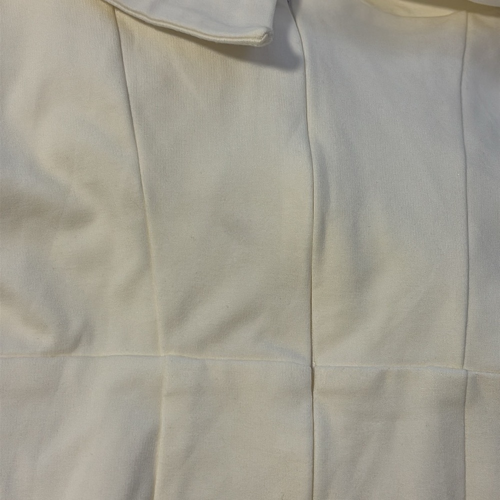 NWOT Lulus Classic Glam White Off-the-Shoulder Bodycon midiDress - Picture 8 of 9